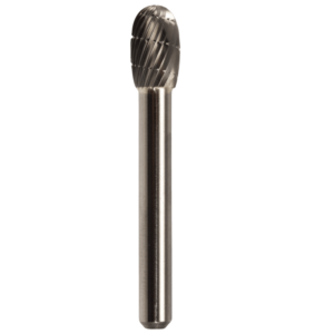 3/8" x 5/8" x 1/4" x 2-3/8", Bench Lathe Burr, Regular Cut, Bright