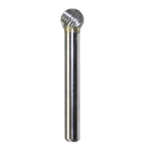 3/8" x 5/16" x 1/4" x 2-1/8", Bench Lathe Burr, Regular Cut, Bright