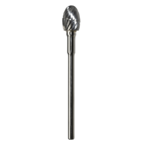 1/4" x 3/8" x .0925" x 1-7/8", Hand Piece Burr, Regular Cut, Bright