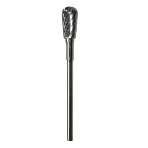 1/4" x 1/2" x .0925" x 2", Hand Piece Burr, Regular Cut, Bright