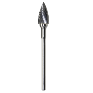 1/4" x 1/2" x .0925" x 2", Hand Piece Burr, Regular Cut, Bright