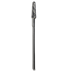5/32" x 1/2" x .0925" x 2", Hand Piece Burr, Course Cut, Bright