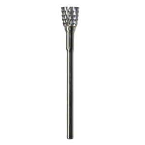 1/4" x 1/4" x .0925" x 1-3/4", Hand Piece Burr, Fine Cut, Bright