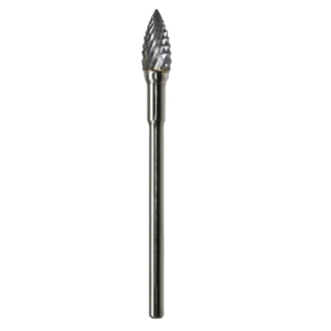 3/16" x 3/8" x .0925" x 1-7/8", Hand Piece Burr, Fine Cut, Bright