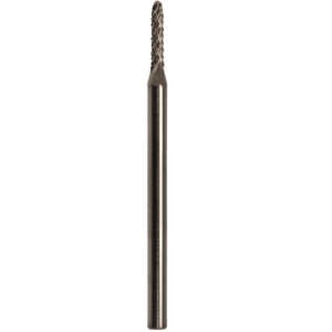1/16" x 1/4" x .0925 x 1-1/2", Solid Hand Piece Burr,  Fine Cut, Bright
