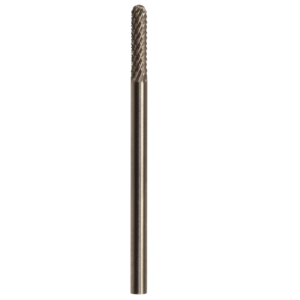 .0925" x 3/8" x .0925" x 1-1/2", Solid Hand Piece Burr,  Fine Cut, Bright