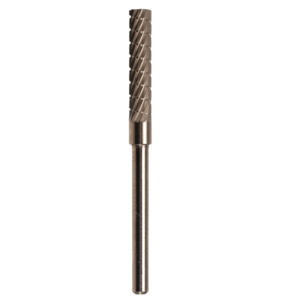 3mm x 14mm x 2.35mm x 38mm, Solid Hand Piece Burr, Regular Cut, Bright